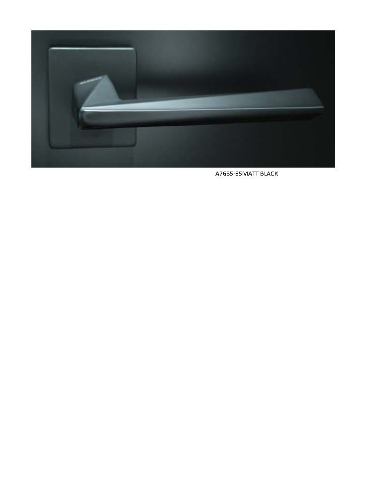 Ручка Alemar A7665-85 MATT BLACK