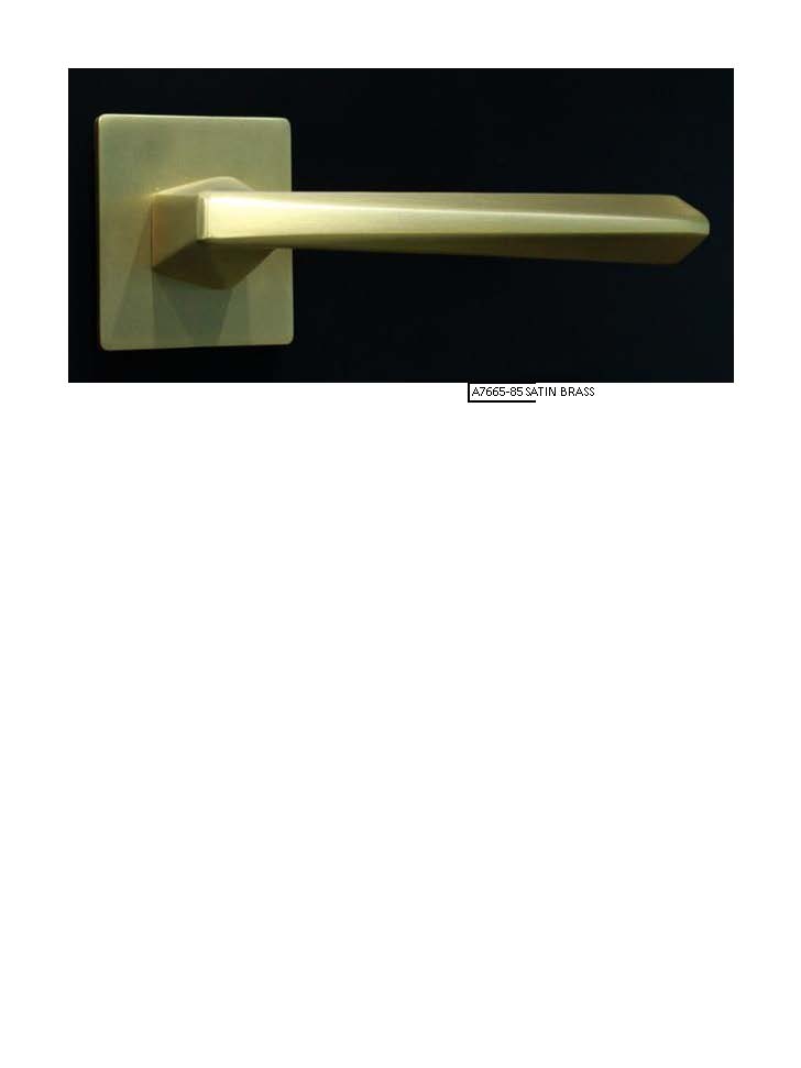 Ручка Alemar A7665-85 SATIN BRASS