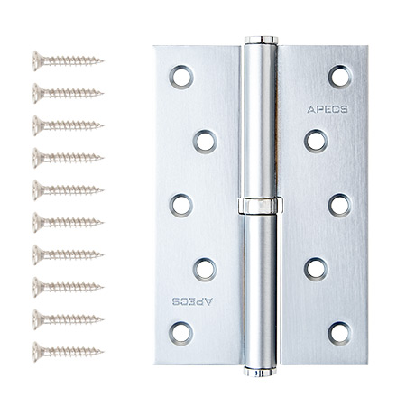 Петля врезная Apecs 120*80-B-Steel-CRS-R
