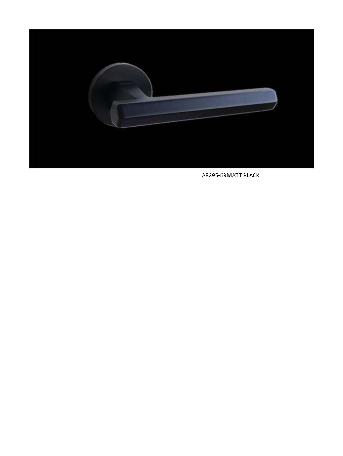 Ручка Alemar A8295-63 MATT BLACK