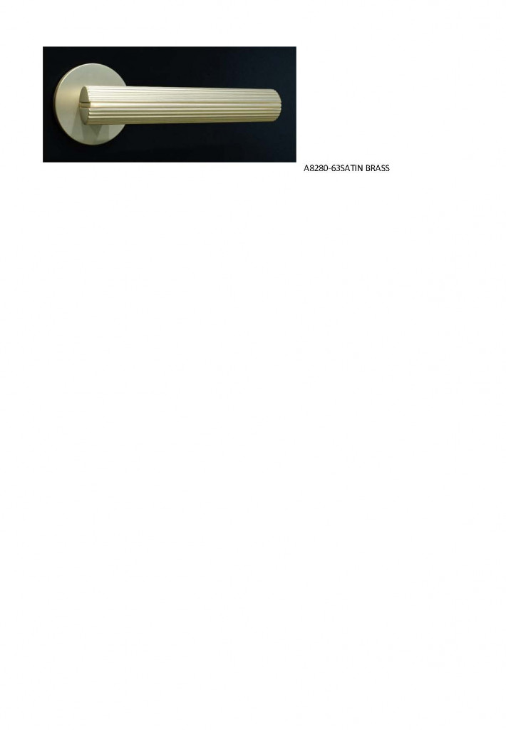 Ручка Alemar A8280-63 SATIN BRASS