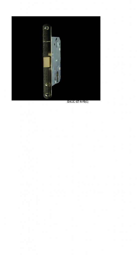 Замок врезной Alemar SD410C-S  (ET-N PB) дубль15