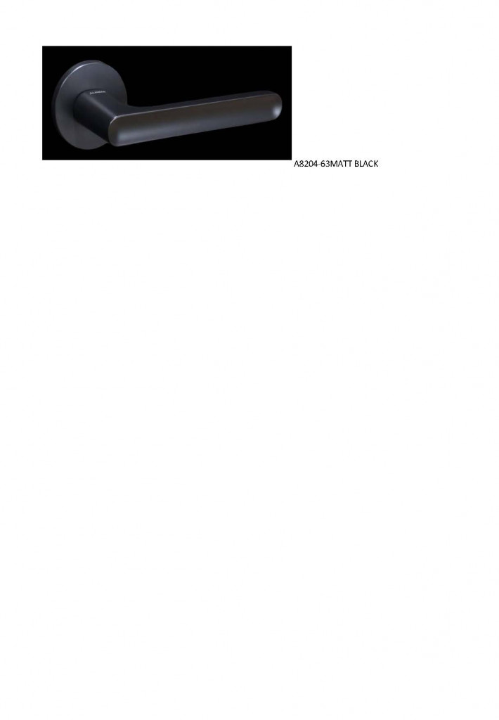 Ручка Alemar A8204-63 MATT BLACK