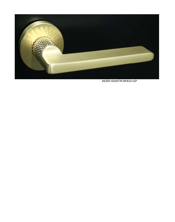 Ручка Alemar A8265-60 SATIN BRASS+GP