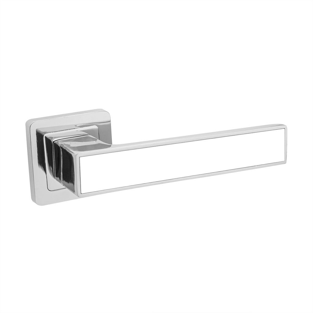 Ручки дверные Code Deco Slim H-22111-A-CR/W