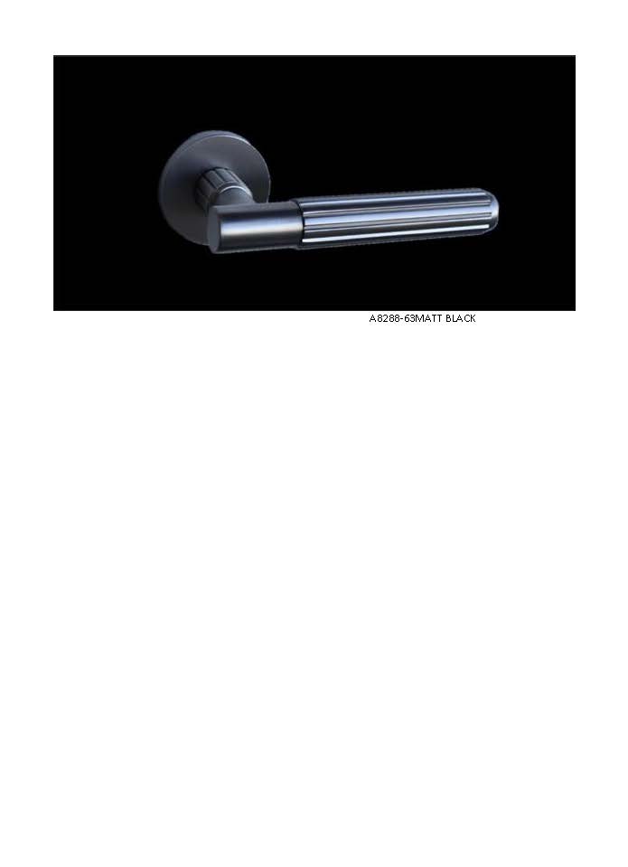 Ручка Alemar A8288-63 MATT BLACK